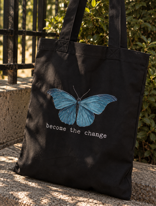 BECOME THE CHANGE — TOTE BAG