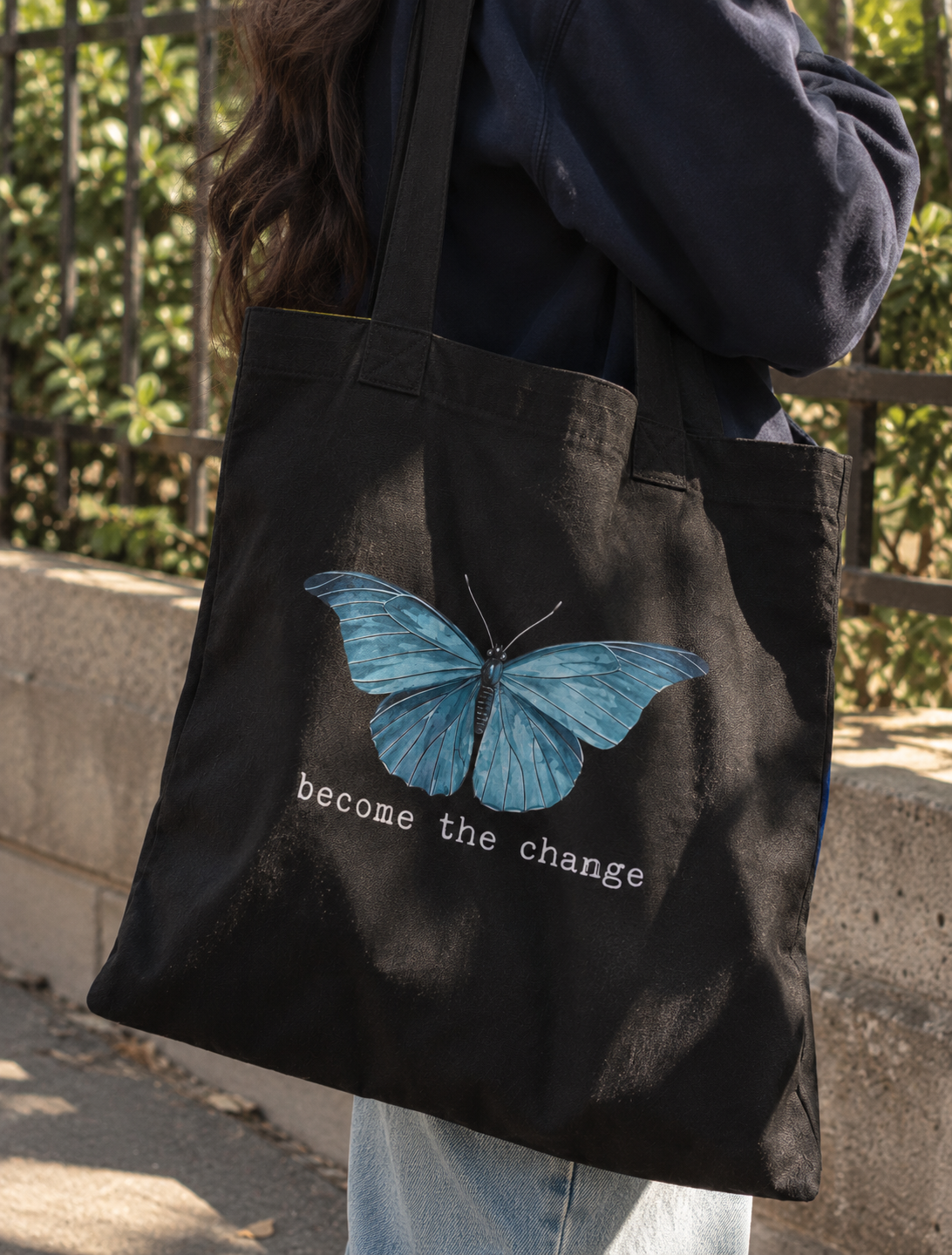 BECOME THE CHANGE — TOTE BAG