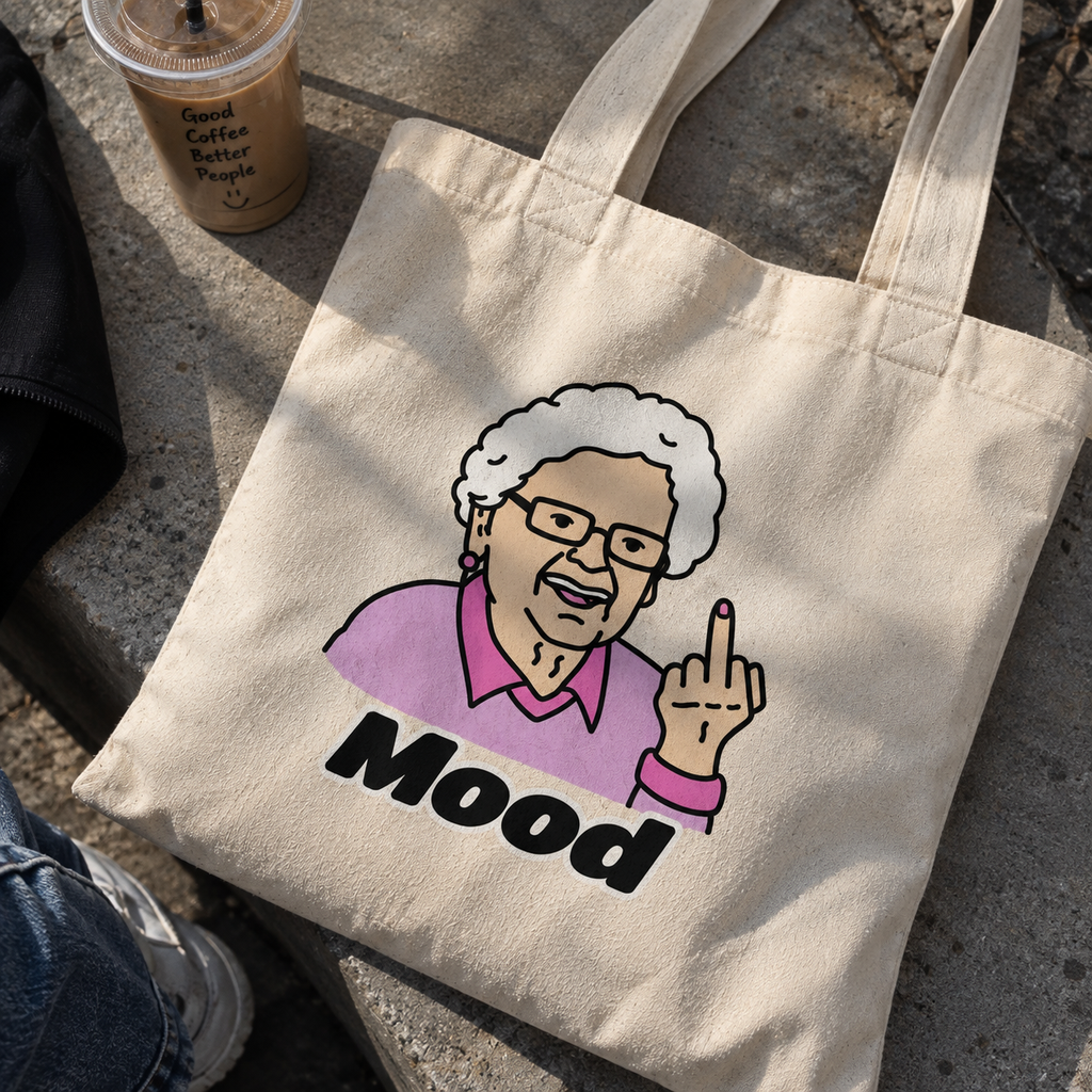 GRANDMOTHER MOOD — TOTE BAG