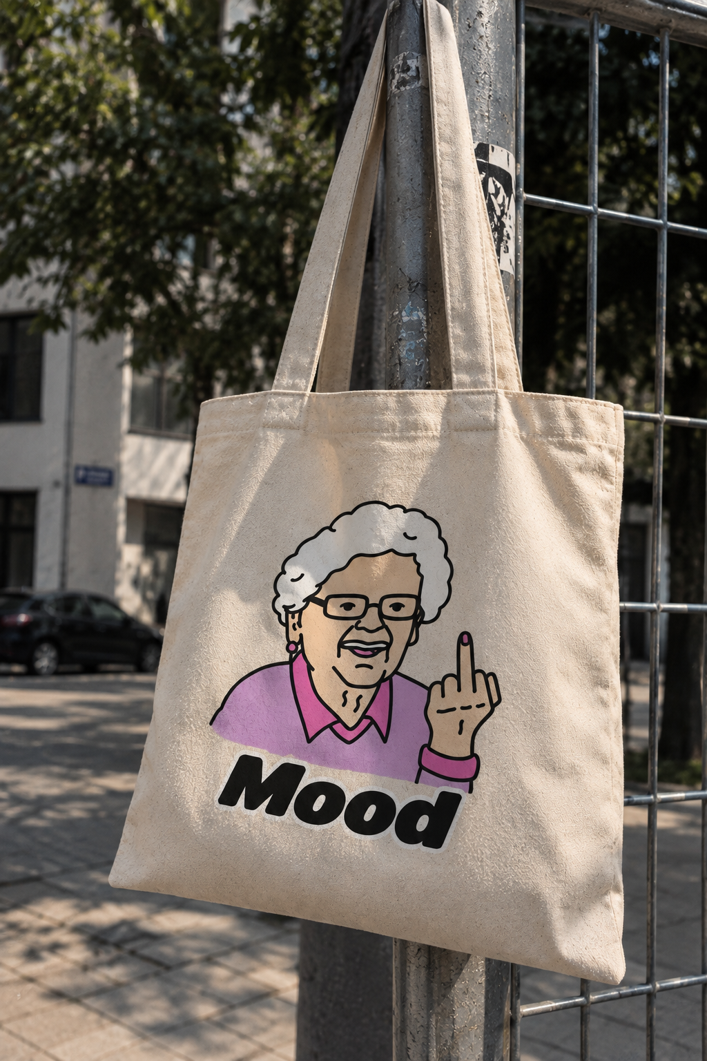 GRANDMOTHER MOOD — TOTE BAG