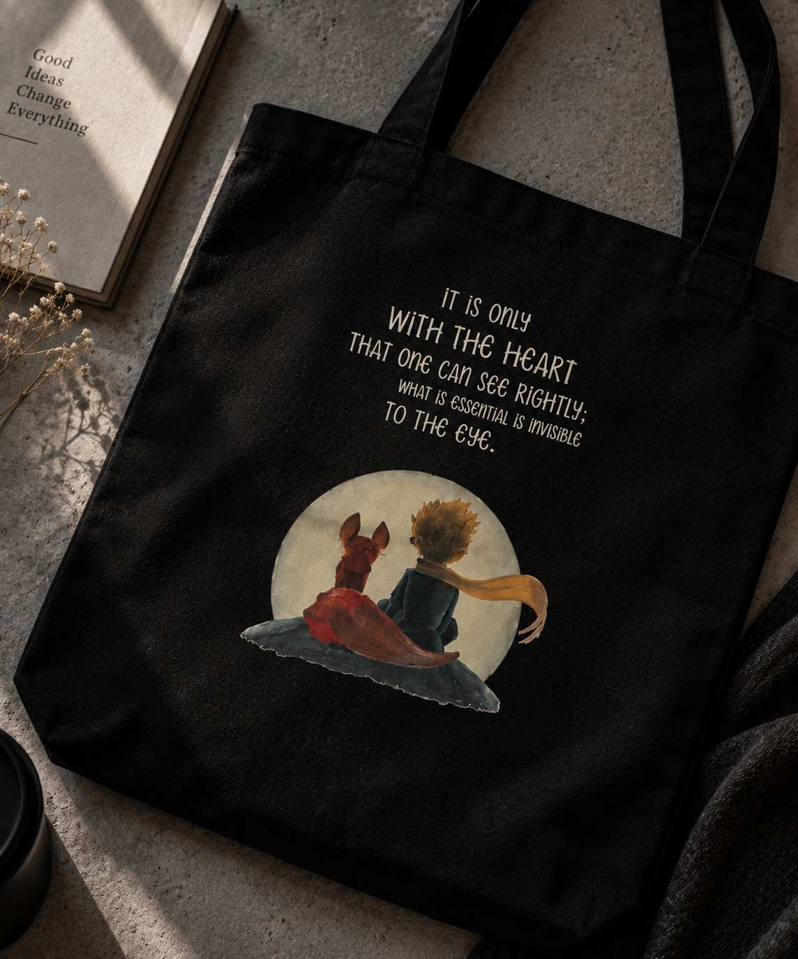 WHAT IS ESSENTIAL — TOTE BAG