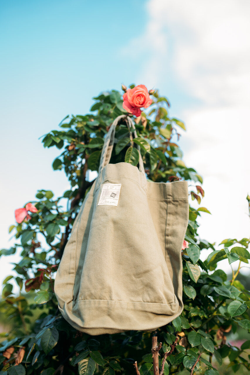 Khaki Tote Bag